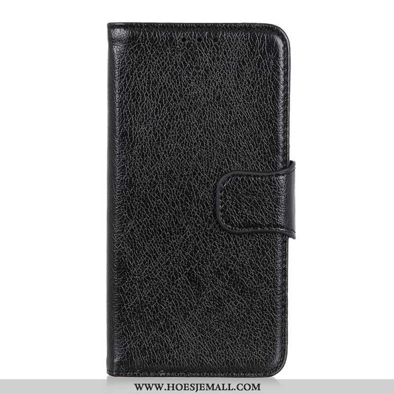 Leren Hoesje voor Xiaomi Redmi Note 11 / 11S Splitnappaleer