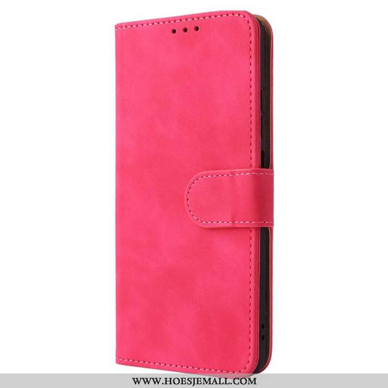 Flip Case voor Xiaomi Redmi Note 11 / 11S Skin-touch Met Sleutelkoord