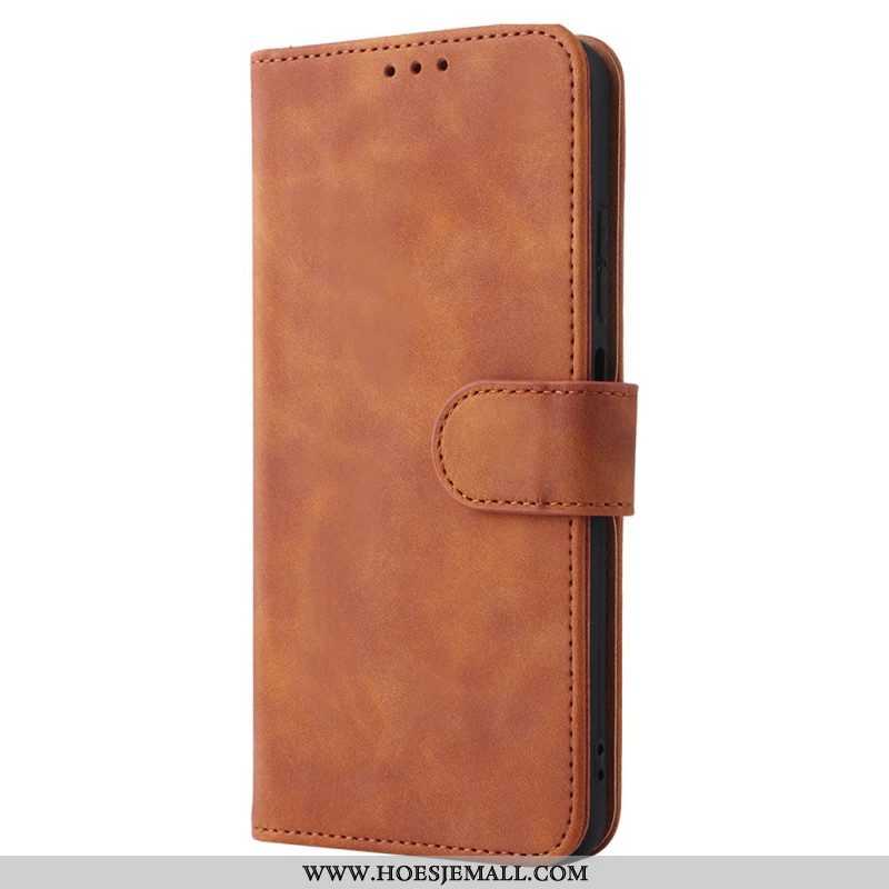 Flip Case voor Xiaomi Redmi Note 11 / 11S Skin-touch Met Sleutelkoord