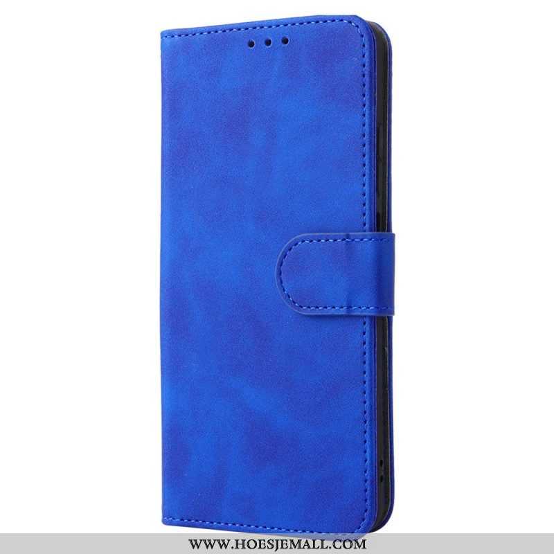 Flip Case voor Xiaomi Redmi Note 11 / 11S Skin-touch Met Sleutelkoord