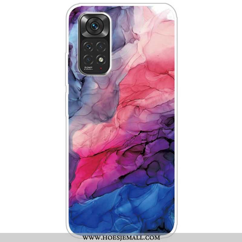 Telefoonhoesje voor Xiaomi Redmi Note 11 / 11S Gekleurd Marmer