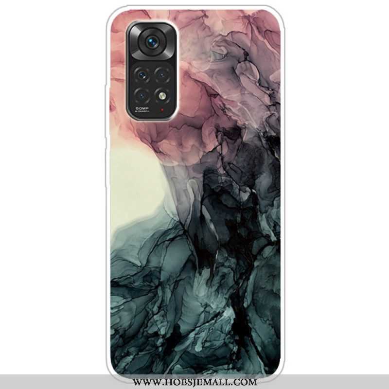 Telefoonhoesje voor Xiaomi Redmi Note 11 / 11S Gekleurd Marmer