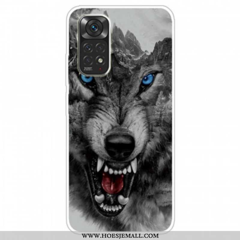 Hoesje voor Xiaomi Redmi Note 11 / 11S Woeste Wolf