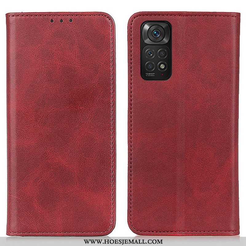 Bescherming Hoesje voor Xiaomi Redmi Note 11 / 11S Folio-hoesje Elegantie Splitleer