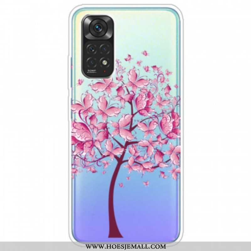 Telefoonhoesje voor Xiaomi Redmi Note 11 / 11S Roze Boomtop