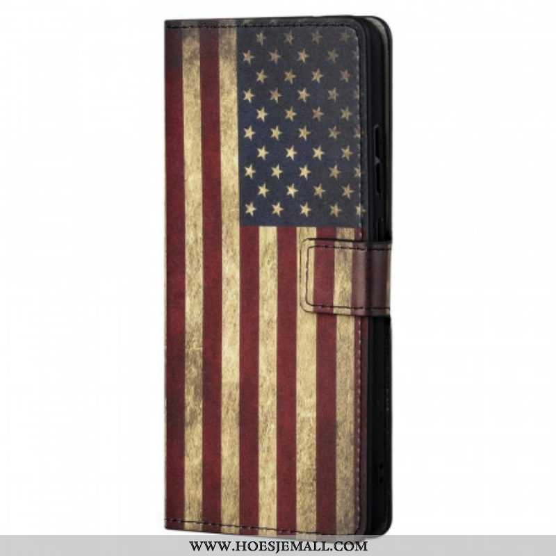 Folio-hoesje voor Xiaomi Redmi Note 11 / 11S Amerikaanse Vlag