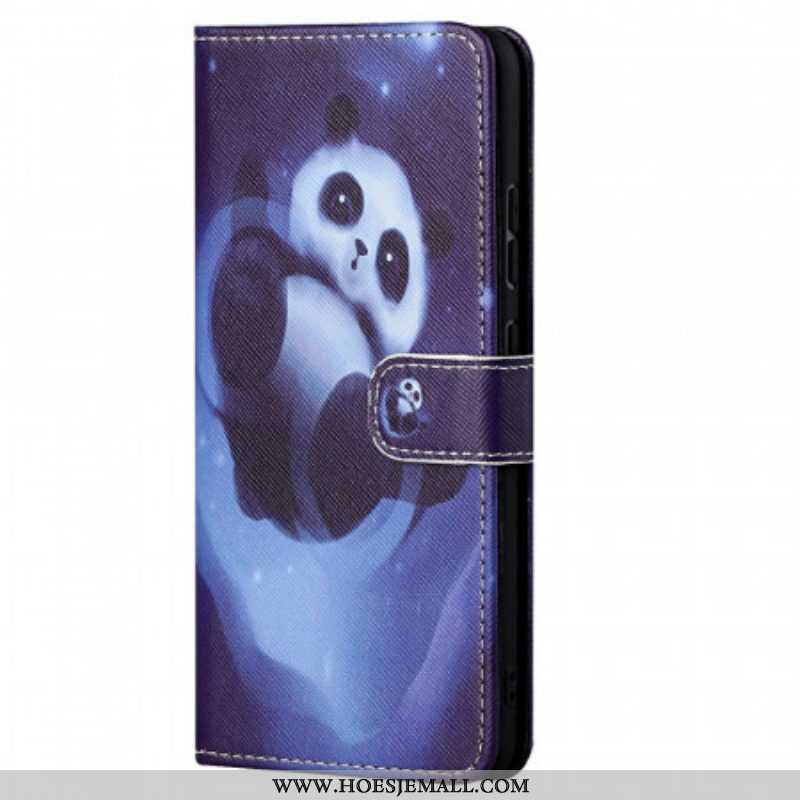 Leren Hoesje voor Xiaomi Redmi Note 11 / 11S Panda-ruimte