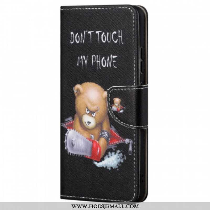 Flip Case voor Xiaomi Redmi Note 11 / 11S Gevaarlijke Beer