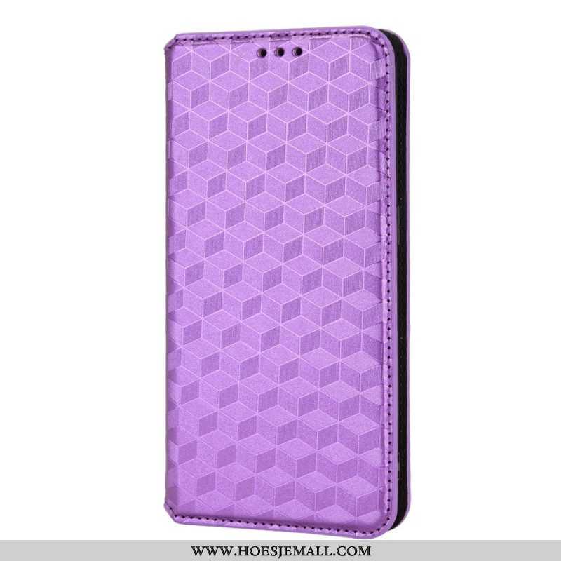 Bescherming Hoesje voor Xiaomi Redmi Note 11 / 11S Folio-hoesje 3d Diamant Leereffect