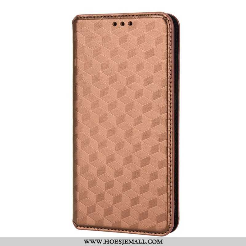 Bescherming Hoesje voor Xiaomi Redmi Note 11 / 11S Folio-hoesje 3d Diamant Leereffect