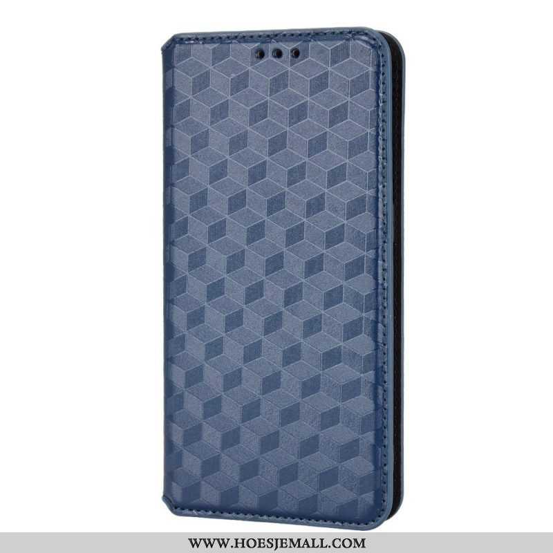 Bescherming Hoesje voor Xiaomi Redmi Note 11 / 11S Folio-hoesje 3d Diamant Leereffect