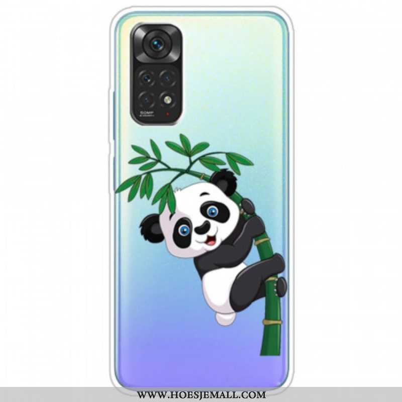 Hoesje voor Xiaomi Redmi Note 11 / 11S Panda Op Bamboe