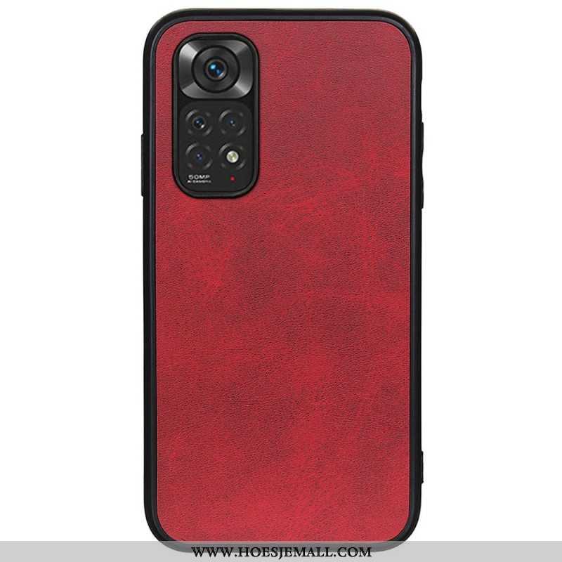 Hoesje voor Xiaomi Redmi Note 11 / 11S Leren Styling