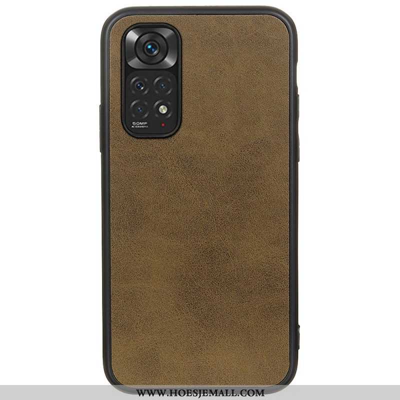 Hoesje voor Xiaomi Redmi Note 11 / 11S Leren Styling