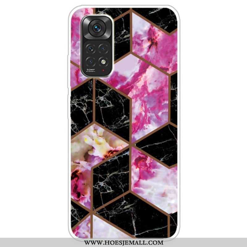 Hoesje voor Xiaomi Redmi Note 11 / 11S Marmeren Geometrie