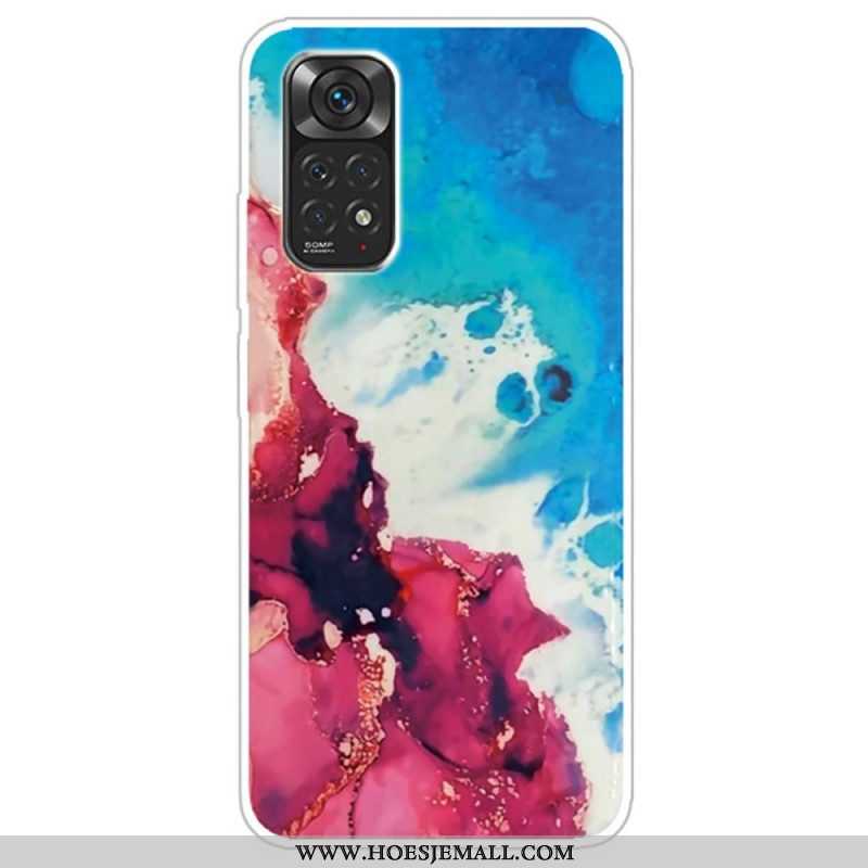 Hoesje voor Xiaomi Redmi Note 11 / 11S Marmeren Geometrie