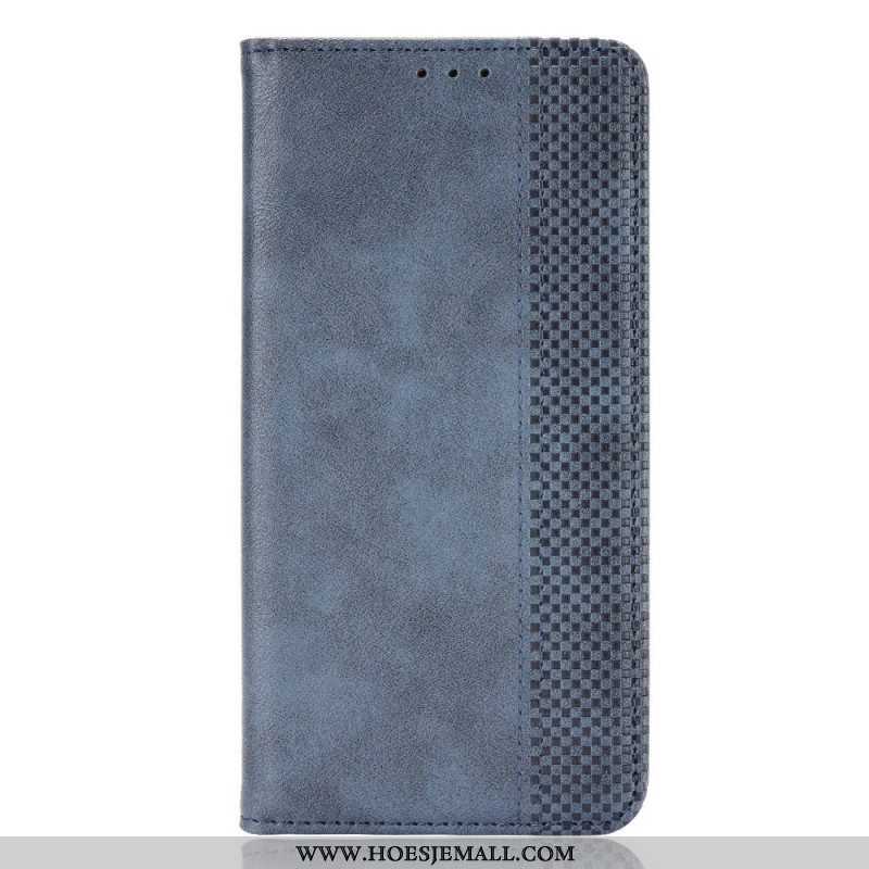 Bescherming Hoesje voor Xiaomi Redmi Note 11 / 11S Folio-hoesje Gestileerd Vintage Leereffect