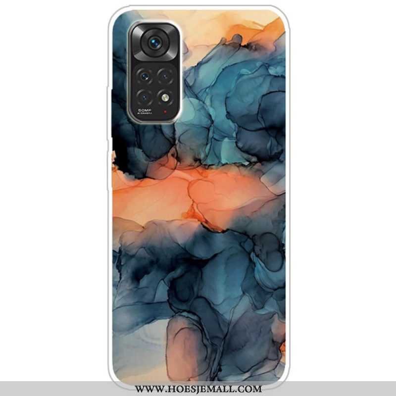 Hoesje voor Xiaomi Redmi Note 11 / 11S Waterverf Marmer