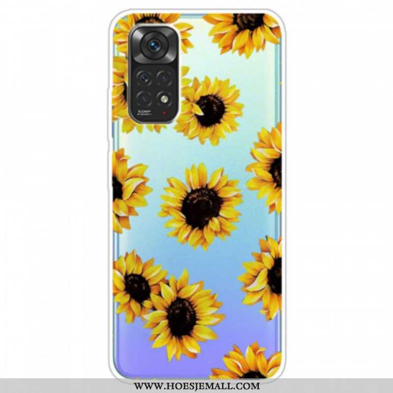 Hoesje voor Xiaomi Redmi Note 11 / 11S Zonnebloemen