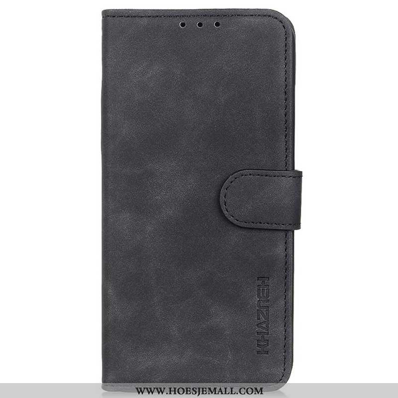 Folio-hoesje voor Xiaomi Redmi Note 11 / 11S Khazneh Vintage Leereffect