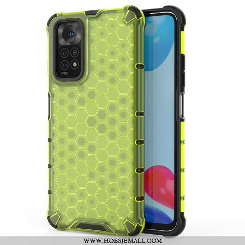 Hoesje voor Xiaomi Redmi Note 11 / 11S Honingraatstijl