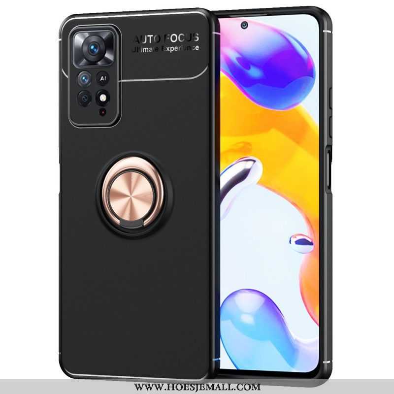 Hoesje voor Xiaomi Redmi Note 11 Pro / 11 Pro 5G Roterende Ring