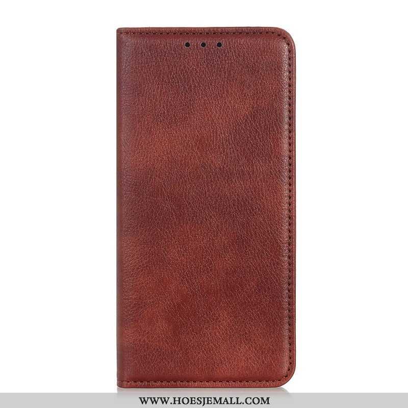 Bescherming Hoesje voor Xiaomi Redmi Note 11 Pro / 11 Pro 5G Folio-hoesje Litchi Splitleer