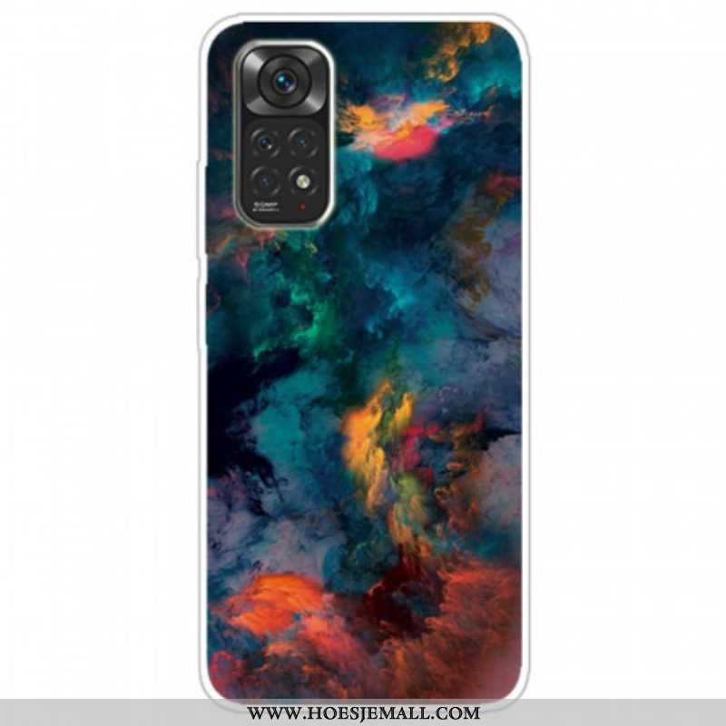 Hoesje voor Xiaomi Redmi Note 11 Pro / 11 Pro 5G Kleurrijke Wolken