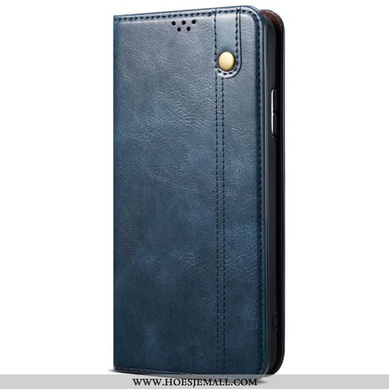 Bescherming Hoesje voor Xiaomi Redmi Note 11 Pro / 11 Pro 5G Folio-hoesje Gewaxt Kunstleer