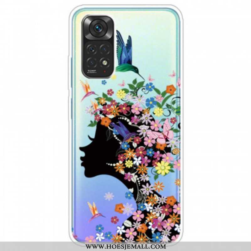 Telefoonhoesje voor Xiaomi Redmi Note 11 Pro / 11 Pro 5G Mooi Bloemhoofd