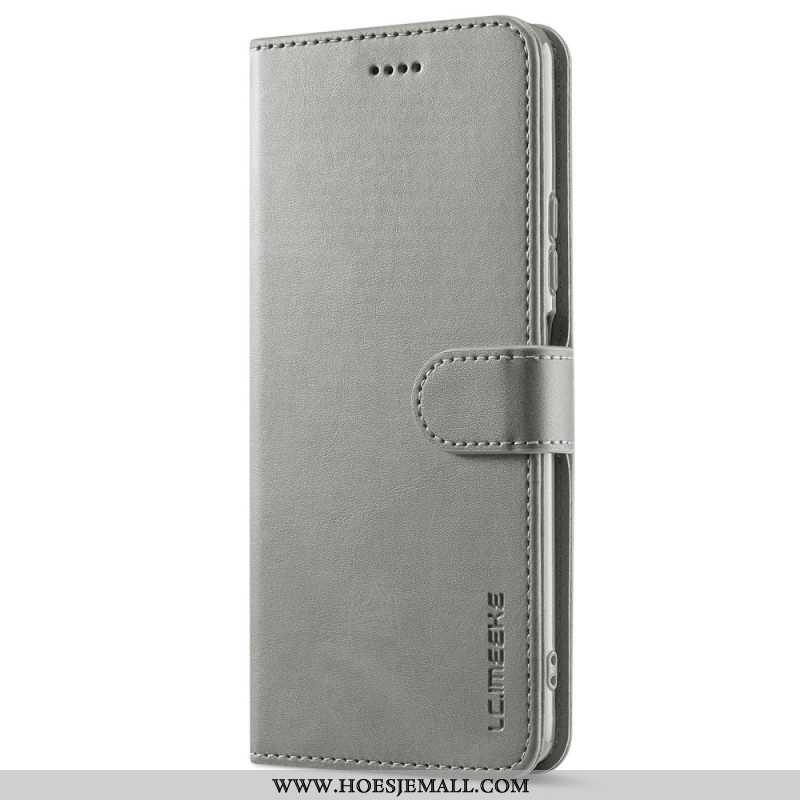 Folio-hoesje voor Xiaomi Redmi Note 11 Pro / 11 Pro 5G Lc.imeeke Ledereffect