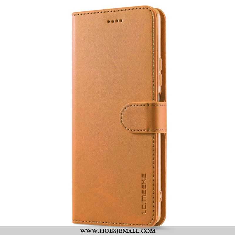 Folio-hoesje voor Xiaomi Redmi Note 11 Pro / 11 Pro 5G Lc.imeeke Ledereffect