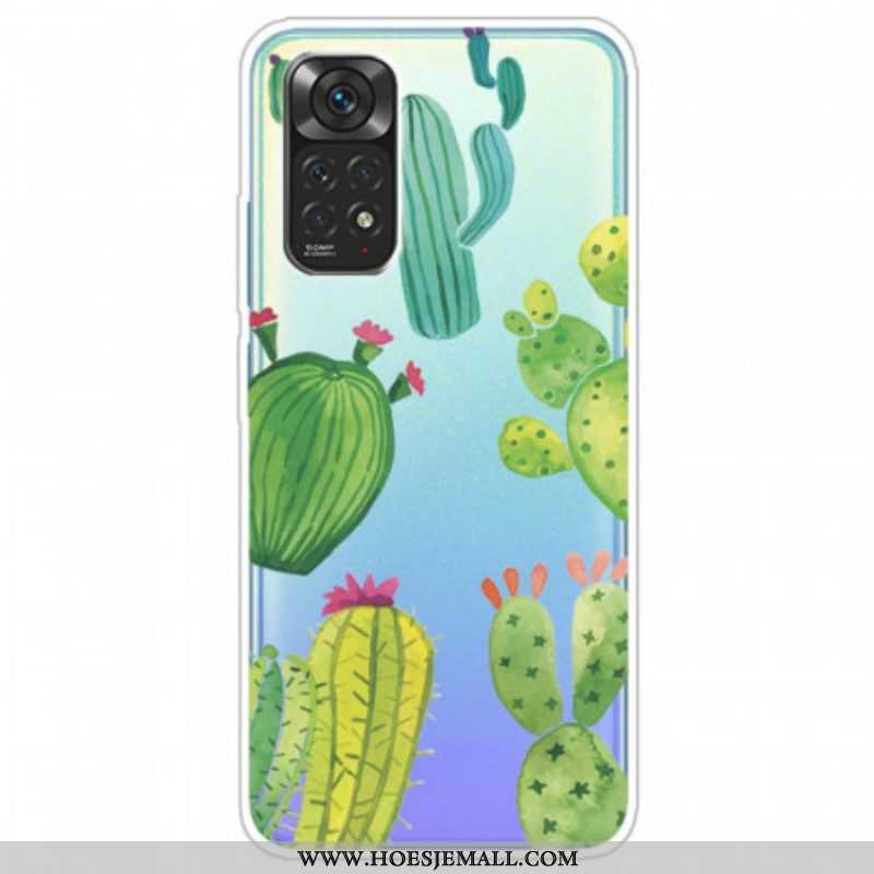 Hoesje voor Xiaomi Redmi Note 11 Pro / 11 Pro 5G Aquarel Cactussen