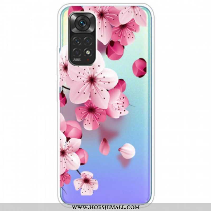 Hoesje voor Xiaomi Redmi Note 11 Pro / 11 Pro 5G Kleine Roze Bloemen