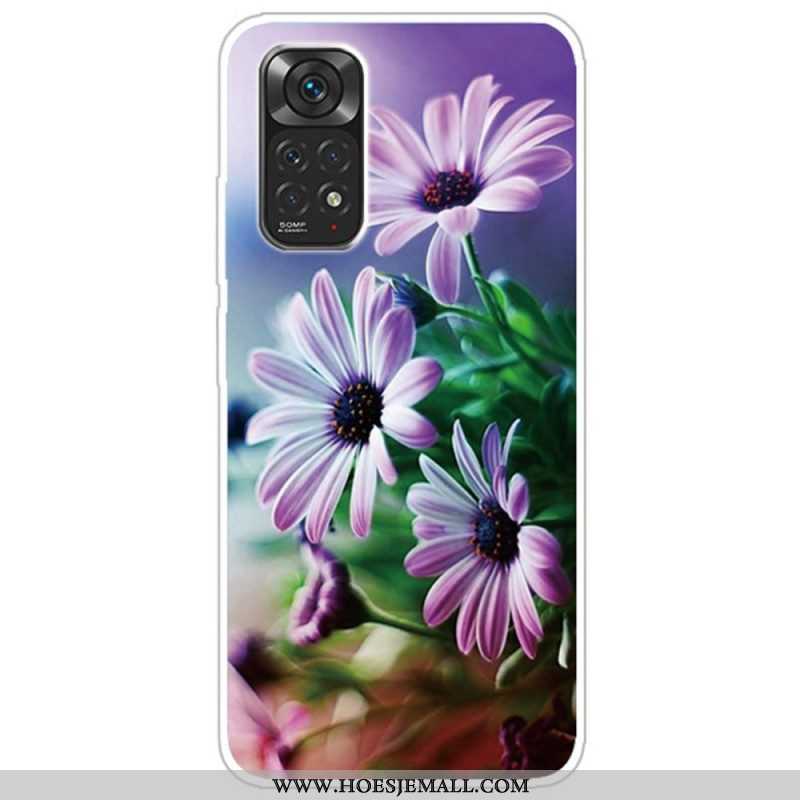 Hoesje voor Xiaomi Redmi Note 11 Pro / 11 Pro 5G Realistische Bloemen