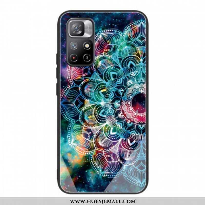 Hoesje voor Xiaomi Redmi Note 11 Pro Plus 5G Mandala Gehard Glas