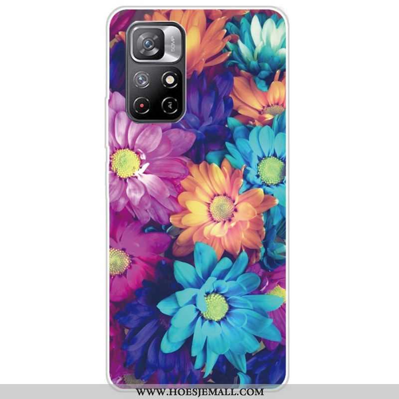 Telefoonhoesje voor Xiaomi Redmi Note 11 Pro Plus 5G Flexibele Bloemen