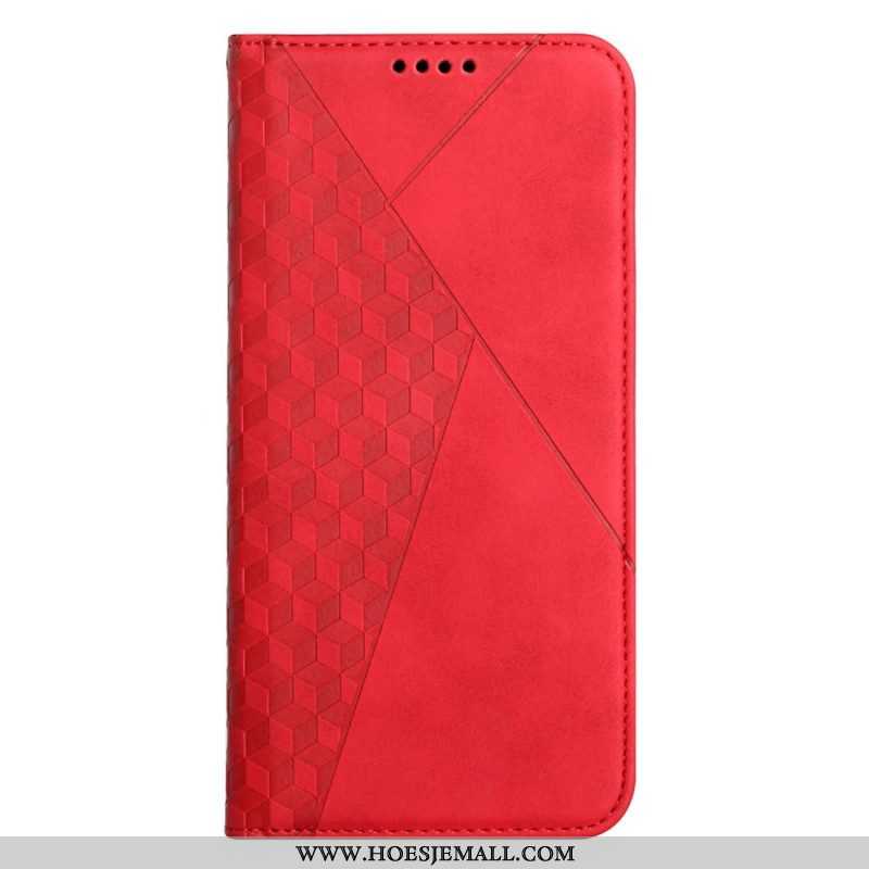 Bescherming Hoesje voor Xiaomi Redmi Note 11 Pro Plus 5G Folio-hoesje 3d-patroon Met Leereffect