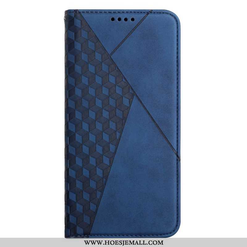 Bescherming Hoesje voor Xiaomi Redmi Note 11 Pro Plus 5G Folio-hoesje 3d-patroon Met Leereffect