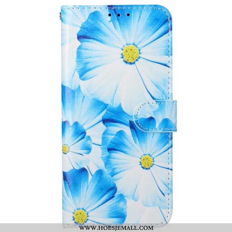 Leren Hoesje voor Xiaomi Redmi Note 11 Pro Plus 5G De Bloemenstijl