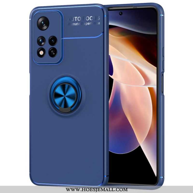 Telefoonhoesje voor Xiaomi Redmi Note 11 Pro Plus 5G Roterende Ring