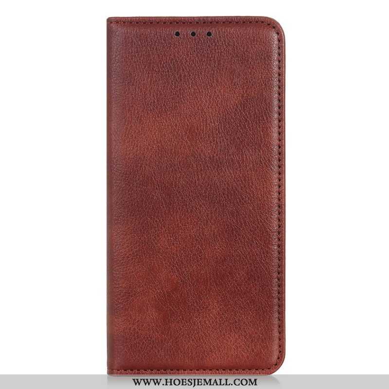 Bescherming Hoesje voor Xiaomi Redmi Note 11 Pro Plus 5G Folio-hoesje Mat Splitleer