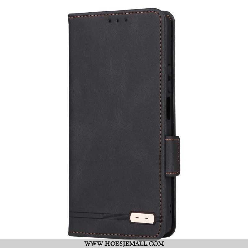 Flip Case voor Xiaomi Redmi Note 11 Pro Plus 5G Leren Styling