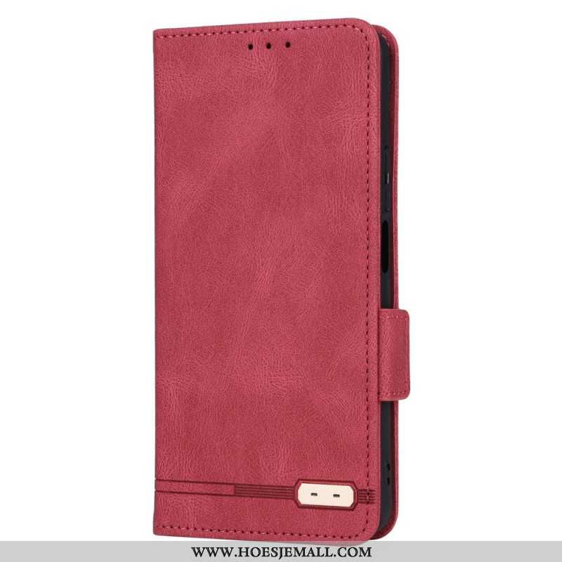 Flip Case voor Xiaomi Redmi Note 11 Pro Plus 5G Leren Styling