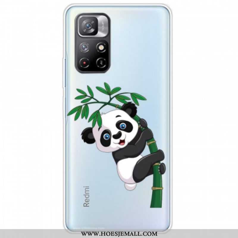 Hoesje voor Xiaomi Redmi Note 11 Pro Plus 5G Panda Op Bamboe