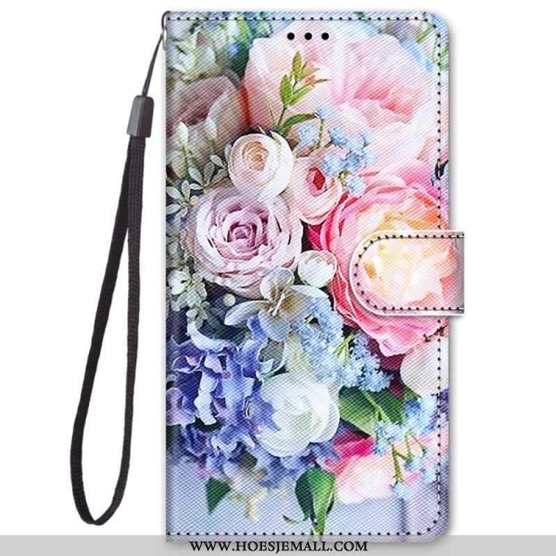 Folio-hoesje voor Xiaomi Redmi Note 11 Pro Plus 5G Bloemen Wonder