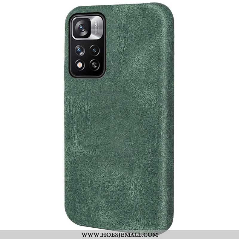 Hoesje voor Xiaomi Redmi Note 11 Pro Plus 5G Designer Leereffect