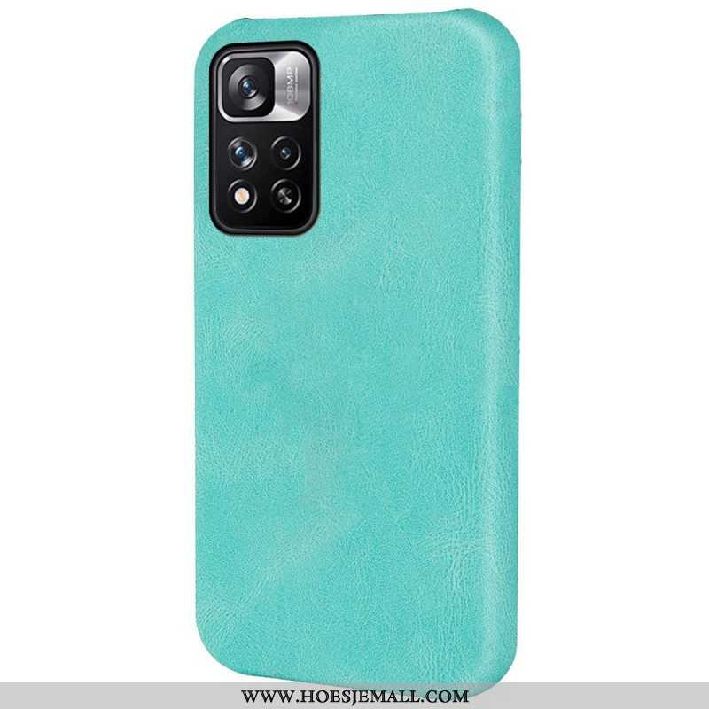 Hoesje voor Xiaomi Redmi Note 11 Pro Plus 5G Designer Leereffect