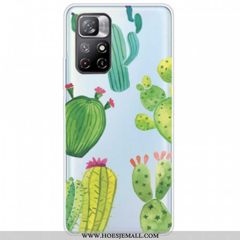 Hoesje voor Xiaomi Redmi Note 11 Pro Plus 5G Aquarel Cactussen