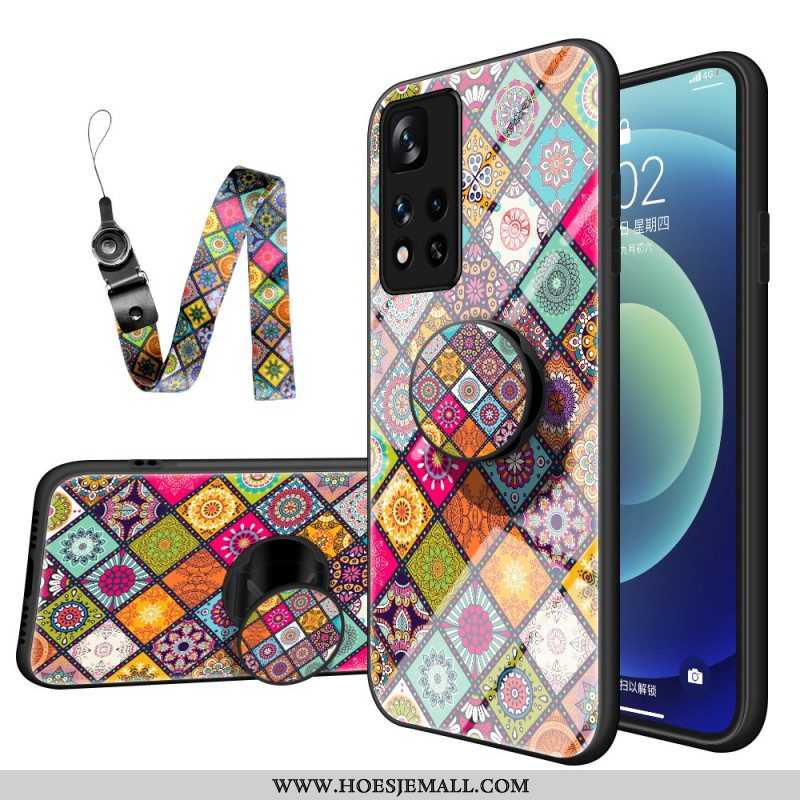 Hoesje voor Xiaomi Redmi Note 11 Pro Plus 5G Lapwerk Magnetische Houder